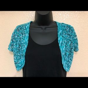 Arden B knitted bolero cardigan.